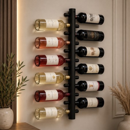 Raft de perete/suport vinuri, Wine Stand, metal